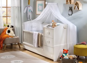 BABY COTTON Детская кровать-трансформер 2 20.24.1016.00 в Черлаке - cherlak.katalogmebeli.com | фото