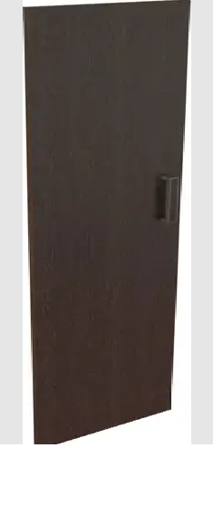 Дверь из ЛДСП к узкому стеллажу К-974. Ф Венге в Черлаке - cherlak.katalogmebeli.com | фото
