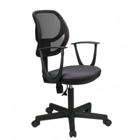 Кресло BRABIX Flip MG-305 (черный, серый) в Черлаке - cherlak.katalogmebeli.com | фото 3