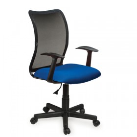 Кресло BRABIX Spring MG-307 (сине-черный) в Черлаке - cherlak.katalogmebeli.com | фото 3