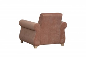 Кресло для отдыха "Порто" (велюр киви корица / микровельвет крем) в Черлаке - cherlak.katalogmebeli.com | фото 6