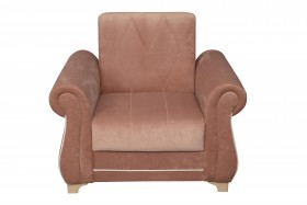 Кресло для отдыха "Порто" (велюр киви корица / микровельвет крем) в Черлаке - cherlak.katalogmebeli.com | фото 8