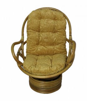 SWIVEL ROCKER кресло-качалка, ротанг №4 в Черлаке - cherlak.katalogmebeli.com | фото 1