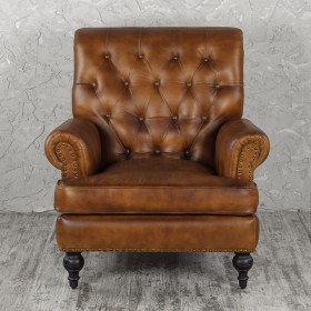 Кресло кожаное Чарльз в Черлаке - cherlak.katalogmebeli.com | фото 8