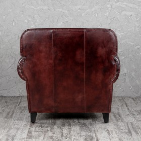 Кресло кожаное Элегант (Бордовый) в Черлаке - cherlak.katalogmebeli.com | фото 5