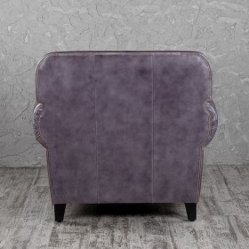 Кресло кожаное Элегант (Фиолетовый) в Черлаке - cherlak.katalogmebeli.com | фото 7