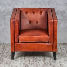 Кресло кожаное Лофт Аристократ (ширина 1100 мм) в Черлаке - cherlak.katalogmebeli.com | фото 4