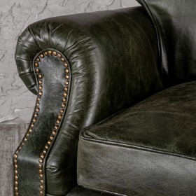 Кресло кожаное Лофт Аристократ (ширина 1070 мм) в Черлаке - cherlak.katalogmebeli.com | фото 5
