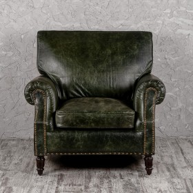 Кресло кожаное Лофт Аристократ (ширина 1070 мм) в Черлаке - cherlak.katalogmebeli.com | фото 9