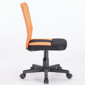 Кресло компактное BRABIX Smart MG-313 (черный, оранжевый) в Черлаке - cherlak.katalogmebeli.com | фото 2