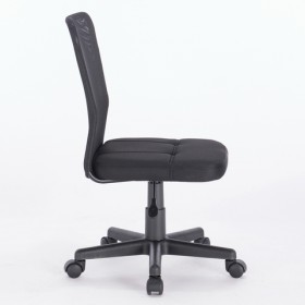 Кресло компактное BRABIX Smart MG-313 (черный) в Черлаке - cherlak.katalogmebeli.com | фото 2