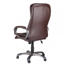 Кресло офисное BRABIX Omega EX-589 (коричневое) в Черлаке - cherlak.katalogmebeli.com | фото 3
