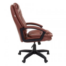 Кресло офисное BRABIX Trend EX-568 (коричневый) в Черлаке - cherlak.katalogmebeli.com | фото 2