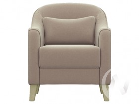 Кресло отдыха Комфорт-4 (бесцветный лак/CATANIA LATTE) в Черлаке - cherlak.katalogmebeli.com | фото 2