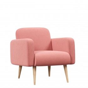 Уилбер ЛД.306010.000 Кресло (Светло-розовый, ткань UNI IDEA 1031) в Черлаке - cherlak.katalogmebeli.com | фото 2