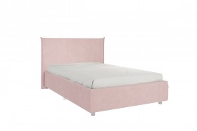 Кровать 1,2 Квест с основанием (Нежно-розовый велюр) в Черлаке - cherlak.katalogmebeli.com | фото 1