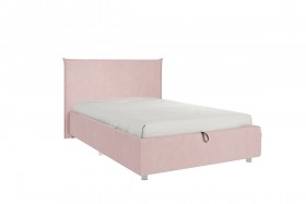 Кровать 1,2 Квест (Нежно-розовый велюр/под-мех) в Черлаке - cherlak.katalogmebeli.com | фото