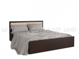 Кровать 1,4 Фиеста (Венге/Дуб беленый) в Черлаке - cherlak.katalogmebeli.com | фото 1