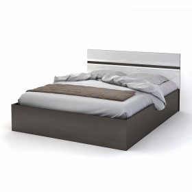 Кровать 1,4м Спальня Вегас (белый глянец) в Черлаке - cherlak.katalogmebeli.com | фото