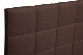 Кровать "Диана" ш. 1400 (Н=1010мм) (жаккард шоколад) в Черлаке - cherlak.katalogmebeli.com | фото 5