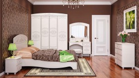 Кровать "Каролина" 1200 (с настилом) в Черлаке - cherlak.katalogmebeli.com | фото 8