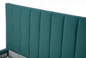 Кровать "Юнона" ш. 1600 (Н=1020мм) (ягуар океан) в Черлаке - cherlak.katalogmebeli.com | фото 3