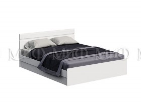 Кровать Нэнси New 1,4м (Белый/белый глянец) в Черлаке - cherlak.katalogmebeli.com | фото