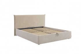 Кровать с подъемным механизмом Лада 160х200 см (графит (велюр)) в Черлаке - cherlak.katalogmebeli.com | фото 5
