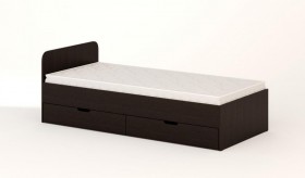 Кровать с ящиками 900 (Венге) в Черлаке - cherlak.katalogmebeli.com | фото 1