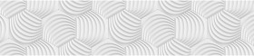 Кухонный фартук КМ 474 Плитка объемная ромб в Черлаке - cherlak.katalogmebeli.com | фото 1