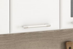 Кухонный гарнитур "Яна 1.6" белый/белый Кофе/зебрано в Черлаке - cherlak.katalogmebeli.com | фото 4