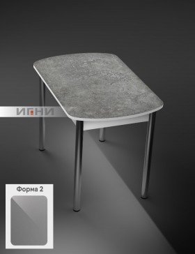 Кухонный стол 1100*700/400 ф 2 Пластик, урбан серый в Черлаке - cherlak.katalogmebeli.com | фото