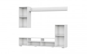 Мебель для гостиной МГС 4 (Белый/Цемент светлый) в Черлаке - cherlak.katalogmebeli.com | фото 5