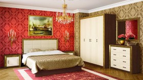 Модульная спальня Айрум в Черлаке - cherlak.katalogmebeli.com | фото 1
