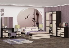 Модульная спальня Сакура в Черлаке - cherlak.katalogmebeli.com | фото 1