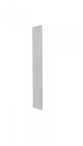 Панель торцевая (для шкафа верхнего торцевого) ПТ 400 Лофт (Штукатурка белая) в Черлаке - cherlak.katalogmebeli.com | фото