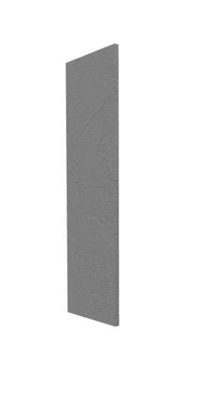 Панель торцевая (для шкафа верхнего высокого) ВП Лофт (Штукатурка серая) в Черлаке - cherlak.katalogmebeli.com | фото
