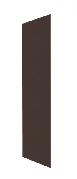 Панель торцевая ПН/ПНЯ М Квадро (для пеналов) Шоколад кожа в Черлаке - cherlak.katalogmebeli.com | фото