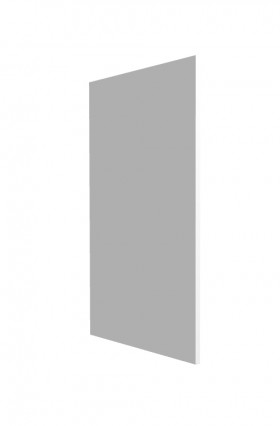 Панель торцевая СТ 400 Ройс (для шкафа торцевого нижнего) Белый софт в Черлаке - cherlak.katalogmebeli.com | фото
