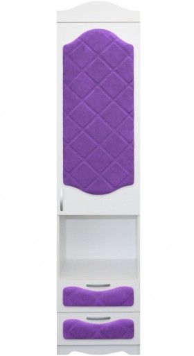 Пенал с ящиками серии Иллюзия 32 Фиолетовый в Черлаке - cherlak.katalogmebeli.com | фото