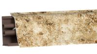 Плинтус LB-38, L=3000мм, камень юрский II в Черлаке - cherlak.katalogmebeli.com | фото 1
