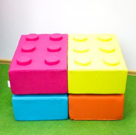 Пуф большой Лего в Черлаке - cherlak.katalogmebeli.com | фото 2