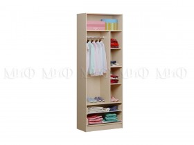 Шкаф 2-х створчатый Fashion-1 Вега (Белый/Розовый) в Черлаке - cherlak.katalogmebeli.com | фото 2