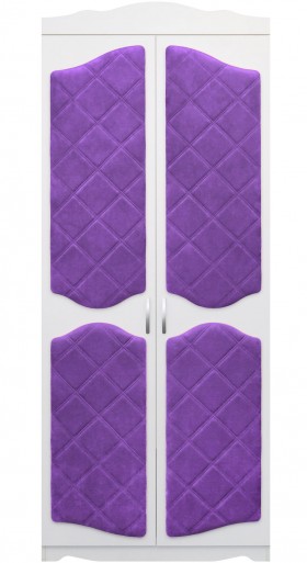 Шкаф 2-х створчатый серии Иллюзия 32 фиолетовый в Черлаке - cherlak.katalogmebeli.com | фото