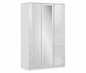 Шкаф 3-х дверный СБ-2493 Медея (Белый/Белый глянец) в Черлаке - cherlak.katalogmebeli.com | фото