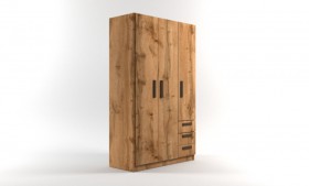 Шкаф 3-х створчатый с ящиками Шервуд (Дуб Вотан) в Черлаке - cherlak.katalogmebeli.com | фото