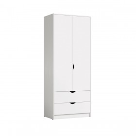 Шкаф для одежды 13.327 Уна (Белый) в Черлаке - cherlak.katalogmebeli.com | фото 1