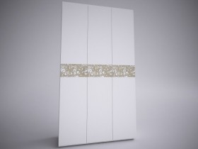Шкаф для одежды 3-х дверный Селена EVO Белый Распродажа в Черлаке - cherlak.katalogmebeli.com | фото 1