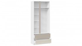 Шкаф для одежды комбинированный «Сканди» Дуб Гарден/Белый/Глиняный серый в Черлаке - cherlak.katalogmebeli.com | фото 5