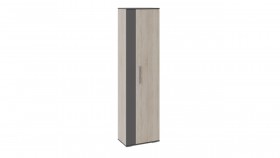 Шкаф для одежды «Нуар» тип 1 Фон серый/Дуб сонома в Черлаке - cherlak.katalogmebeli.com | фото